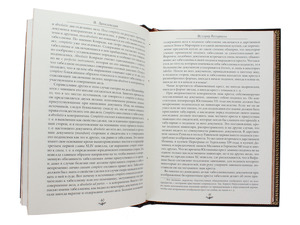 Книга в кожаном переплете Н. Ляпидевский "История нотариата."
